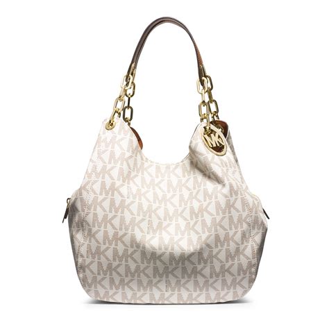 michael kors white fulton bag|mk fulton.